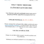 VPIS V VRTEC 2021/2022